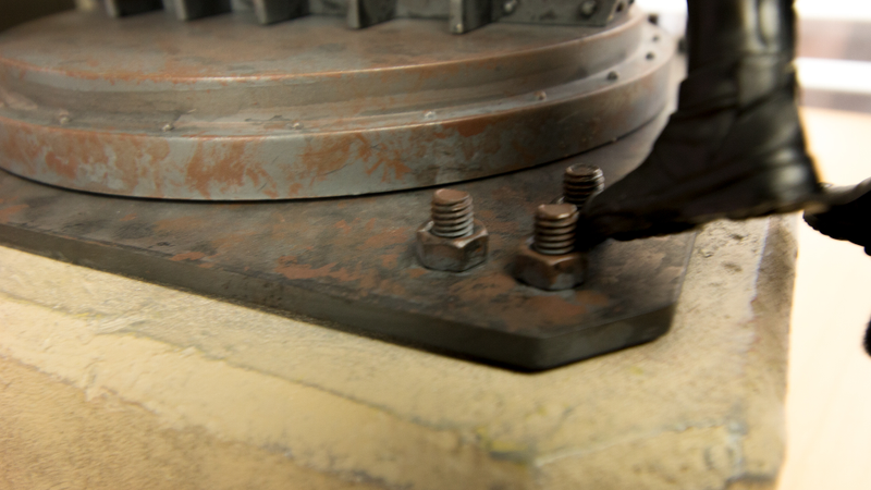Holy rusted metal, Batman!